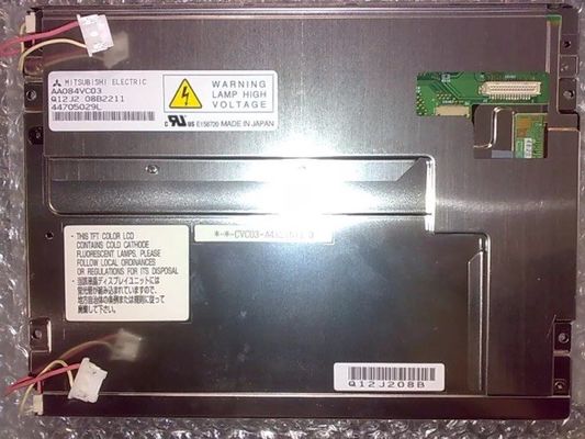 AA084VE01 Mitsubishi 8.4INCH 640×480 RGB 200CD/M2 CCFL	Temperatura de funcionamento de TTL: -20 ~ 70 °C LCD INDUSTRIAL DISPLA