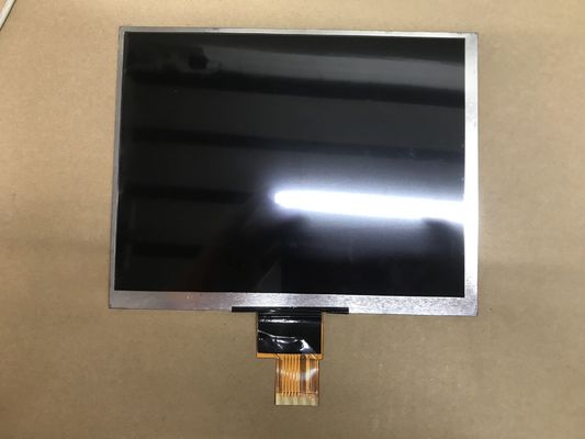 HJ080IA-01E CHIMEI EXPOSIÇÃO INDUSTRIAL do LCD do ² de ×768 350 cd/m de Innolux 8,0&quot; 1024 (RGB)