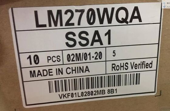 Cd/m de LM270WQA-SSA1 LG Display 27,0&quot; 2560 (RGB) EXPOSIÇÃO INDUSTRIAL do LCD do ² de ×1440 350