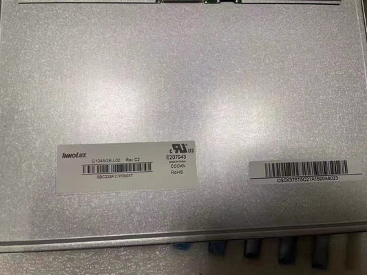 G104AGE-L02 INNOLUX 10.4&quot; 800 ((RGB) × 600 400 cd/m2 Ecrã LCD industrial
