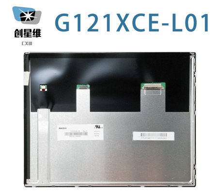 G121XCE-L01 INNOLUX 12,1” 1024 (RGB) EXPOSIÇÕES INDUSTRIAIS do LCD do ² de ×768 600 cd/m