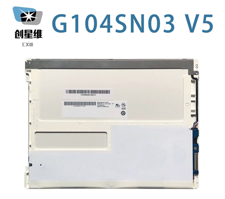 G104SN03 V5 AUO 10,4 polegadas 800 ((RGB) × 600, 80/80/60/70