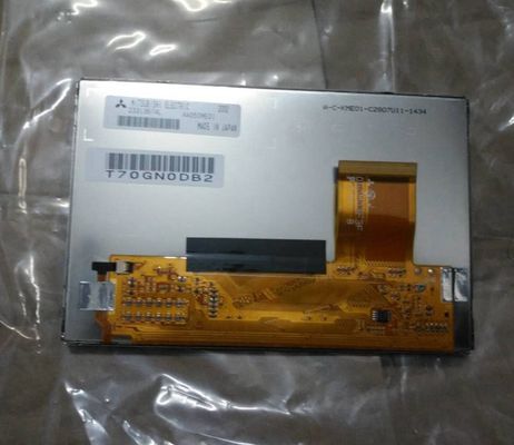 Temp do armazenamento de AA050MC01 Mitsubishi 5INCH 800×480 RGB 300CD/M2 WLED TTL.: -30 ~ EXPOSIÇÃO INDUSTRIAL do LCD de 80 °C