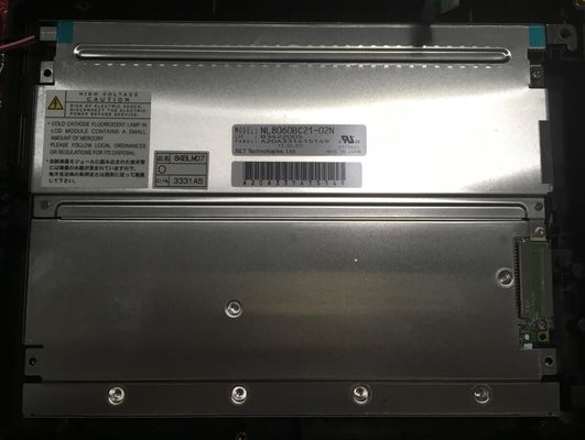 Painel NL8060BC21-02N do NEC TFT de LCM 800×600RGB 400CD/M2 CCFL LVDS