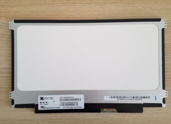 N116BGE-EA2 Innolux 11,6” 1366 (RGB) EXPOSIÇÕES INDUSTRIAIS do LCD do ² de ×768 220 cd/m