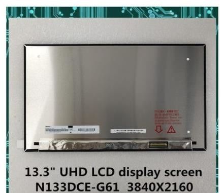 N133DCE-G61 Innolux 13,3” 3840 (RGB) EXPOSIÇÃO INDUSTRIAL do LCD do ² de ×2160 500 cd/m