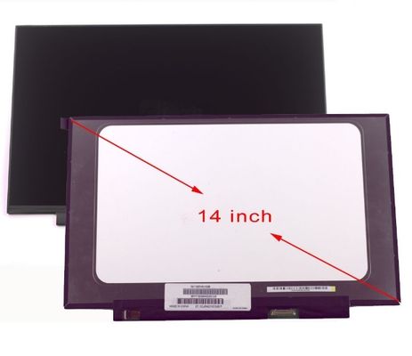 N140HCA-EBC INNOLUX 14,0” 1920 (RGB) EXPOSIÇÕES INDUSTRIAIS do LCD do ² de ×1080 250 cd/m