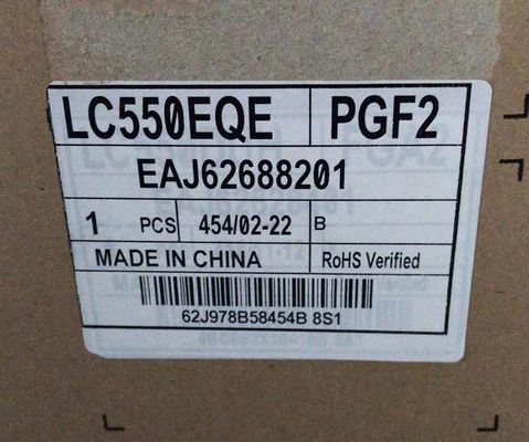 Cd/m de LC550EQE-PGF2 LG Display 55&quot; 3840 (RGB) EXPOSIÇÃO INDUSTRIAL do LCD do ² de ×2160 350