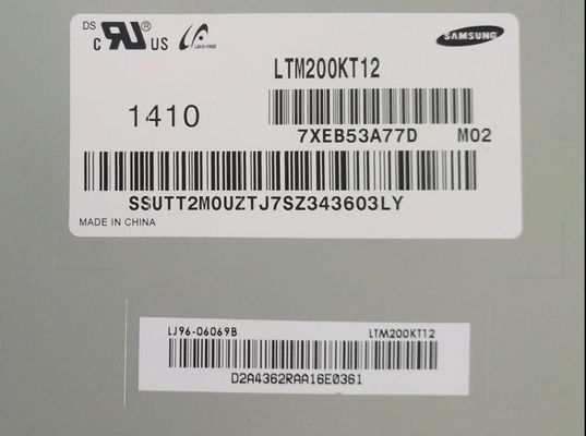 20.0&quot; 1600×900 250cd/M2 quadrado Tft Display LM200WD3-TLF1 85/85/75/85 (tipo.)