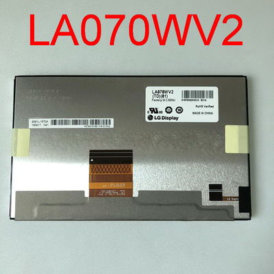 Cd/m de LA070WV2-TD01 LG Display 7,0&quot; 800 (RGB) EXPOSIÇÃO INDUSTRIAL do LCD do ² de ×480 550