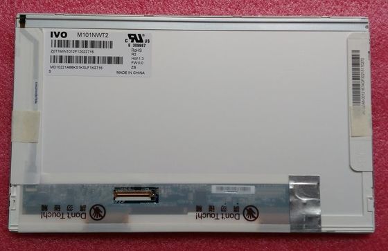 10,1 de” telas LP101WSA-TLA1 1024x600 200cd/M2 WSVGA 117PPI Tft Lcd