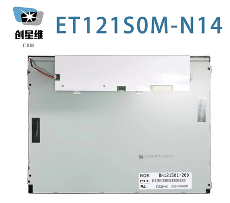 ET121S0M-N14 BOE 12.1&quot; 800 ((RGB) × 600, 400 cd/m2 80/80/65/75 EXPLAY LCD INDUSTRIAL