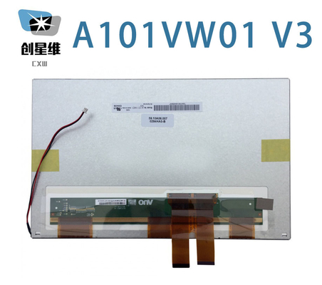 Temp do armazenamento de A101VW01 V3 AUO 10.1INCH 800×480RGB 300CD/M2 WLED TTL.: -20 ~ EXPOSIÇÃO INDUSTRIAL do LCD de 70 °C