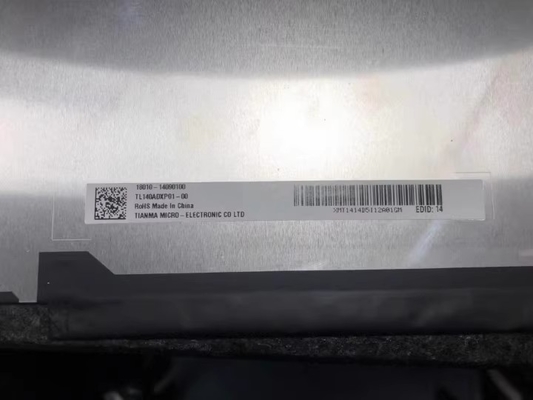TL140BDXP01-00 AUO 14,0&quot; 1920 ((RGB) × 1080, 300 cd/m2 Ecrã LCD INDUSTRIAL