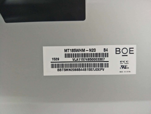 MV185WHB-N20 BOE 18,5&quot; 1366 ((RGB) × 768, 0 cd/m2