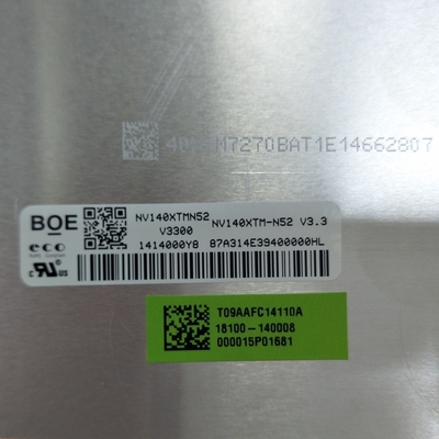 NV140XTM-N52 BOE 14.1&quot; 3840 ((RGB) × 1100 300 cd/m2