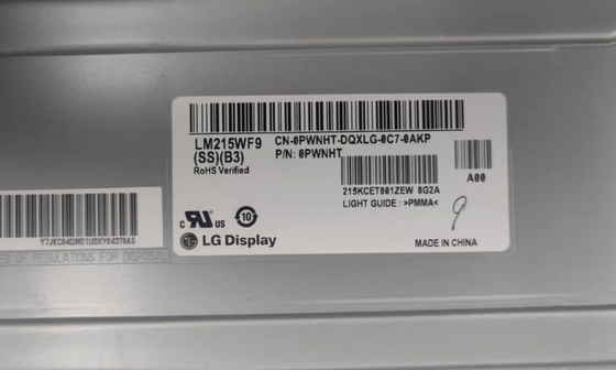 LM215WF9-SSB3 LG Display 21,5&quot; 1920 ((RGB) × 1080, 250 cd/m2 (Típico.)