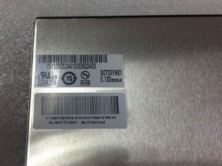 G070VVN01.1 7 polegadas 800*480 Display LCD de alto brilho 80/80/80/80 (tipo)