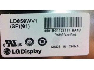 LD050WV1-SP01 5,0 polegadas 480 ((RGB) × 800 500 cd/m2 LG TFT Display