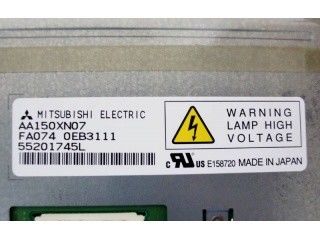 AA150XN07 4 Pcs CCFL TFT LCD 15 polegadas Industrial TFT Display 75/75/50/60 (tipo.)