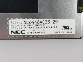 NL6448AC33-29 10,4 INCH 640×480 31 Pins NEC TFT LCD 215.4 ((H) × 161.8 ((V) mm
