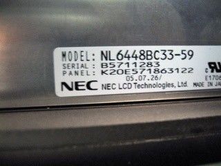 10.4 INCH NEC TFT Display NL6448BC33-59 70/70/45/55 (tipo)