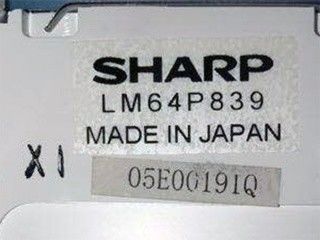 LM64P839 84PPI 640×480 VGA 9.4 INCH Sharp TFT LCD Display 25/25/20/10 (Tip.)