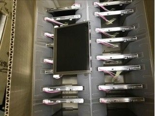 640×480 6,4&quot; ângulo de visão 70/70/40/70 LQ064V3DG01 VGA 124PPI painel LCD TFT