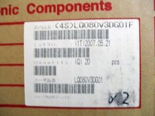 8.0 polegada 640×480 Ângulo de visão 65/65/65/55 LQ080V3DG01 100PPI Sharp TFT LCD Display