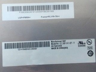 72% NTSC 23 polegadas 300cd/m2 TFT LCD Display G230HAN01.1 89/89/89/89 (tipo.)