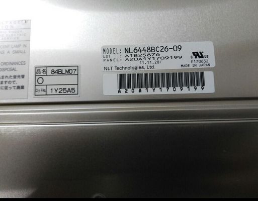 640*480 450cd/m2 VGA 95PPI 8,4 polegadas tela LCD NL6448BC26-03