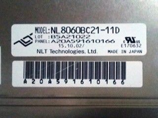 800*600 8,4" 119PPI 400cd/m2 painel TFT LCD NL8060BC21-11D ecrã LCD