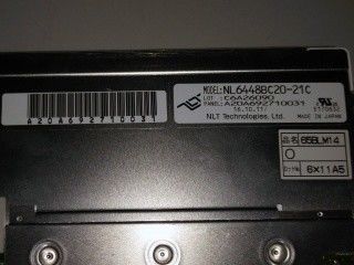 VGA 122PPI 800cd/m2 TFT LCD Screen 6,5&quot; NL6448BC20-21C ecrã LCD