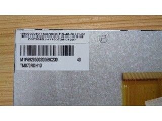 7.0&quot; 800×480 WVGA 134PPI 250cd/m2 Painel LCD TFT TM070RDH13 164,9 ((H) ×100 ((V) ×6 ((D) mm