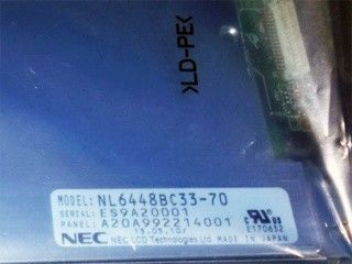 450cd/m2 10,4 polegadas VGA 76PPI TFT LCD Display NL6448BC33-70 80/80/80 (tipo.)