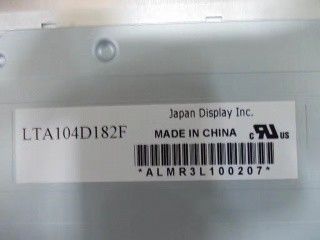 800×600 400cd/m2 10,4&quot; LTPS TFT painel LCD LTA104D182F tela LCD