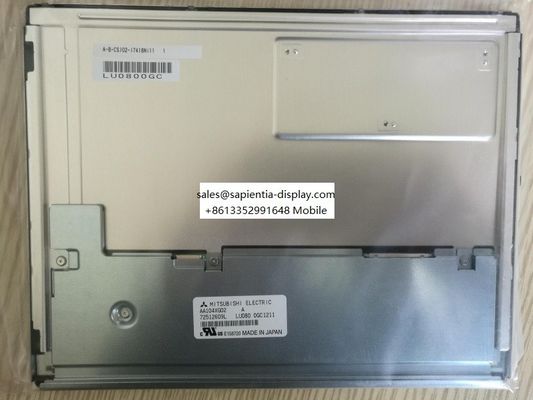 AA104XG02 Mitsubishi 10.4INCH 1024×768 RGB 500 cd/m2 (tipo) 85/85/85/85 (tipo)