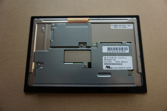 Temp do armazenamento de AA070ME01 Mitsubishi 7INCH 800×480 RGB 1000CD/M2 WLED LVDS.: -30 ~ EXPOSIÇÃO INDUSTRIAL do LCD de 80 °C