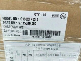 G150XTN03.5 AUO 15.0&quot; 1024 ((RGB) × 768, 350 cd/m2