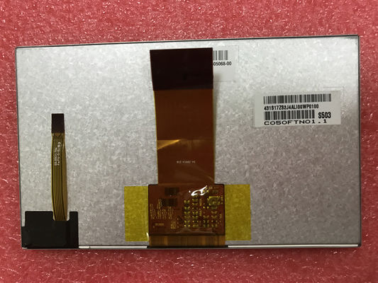 C050FTN01.1 AUO	5INCH 480×234RGB 800CD/M2 WLED	Temperatura de funcionamento de TTL: -30 ~ EXPOSIÇÃO INDUSTRIAL do LCD de 85 °C