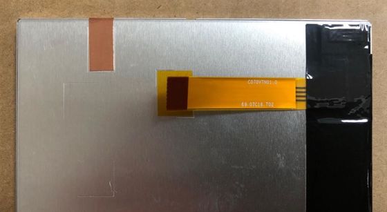 C070VVN01.0 AUO	7INCH 800×480RGB 500CD/M2 WLED	Temperatura de funcionamento de LVDS: -30 ~ EXPOSIÇÃO INDUSTRIAL do LCD de 85 °C