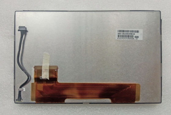 C070VVN03.0 AUO	Temp do armazenamento de 7INCH 800×480RGB 450CD/M2 WLED TTL.: -40 ~ EXPOSIÇÃO INDUSTRIAL do LCD de 95 °C