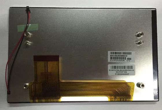 Temp do armazenamento de C070VW04 V1 AUO 7INCH 800×480RGB 450CD/M2 WLED TTL.: -40 ~ EXPOSIÇÃO INDUSTRIAL do LCD de 95 °C