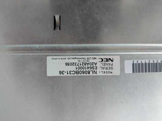 NL8060BC31-36 NÃO MENOS da temperatura de funcionamento de 12.1INCH 1100CD/M2 LCM 800×600 800×600RGB CCFL TTL: -10 ~ 70 °C LCD INDUSTRIAL D