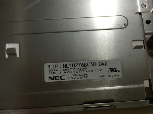 NL10276BC30-04D NÃO MENOS do Temp do armazenamento de 15INCH 350CD/M2 LCM 1024×768 1024×768RGB CCFL LVDS.: -20 ~ EXPOSIÇÃO INDUSTRIAL do LCD de 60 °C