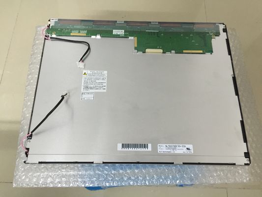 NL10276BC30-33 NÃO MENOS do Temp do funcionamento de 15INCH 350CD/M2 LCM 1024×768 1024×768RGB CCFL LVDS.: 0 ~ EXPOSIÇÃO INDUSTRIAL do LCD de 70 °C