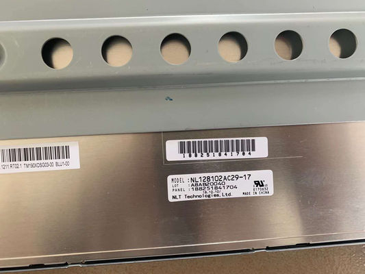 NL128102AC29-17 NÃO MENOS do Temp do funcionamento de 19INCH 800CD/M2 LCM 1280×1024 1280×1024RGB WLED LVDS.: -20 ~ 70 °C LCD INDUSTRIAL DIS