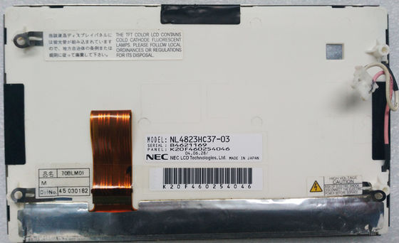 450CD/M2 LCM 480×234 7 INCH CCFL Análogo NEC TFT Display NL4823HC37-03