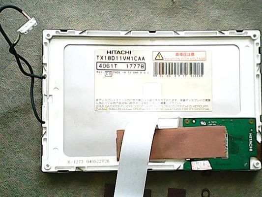 WVGA 133PPI 800x480 400 nits Painel de LCD Industrial TX18D11VM1CAA