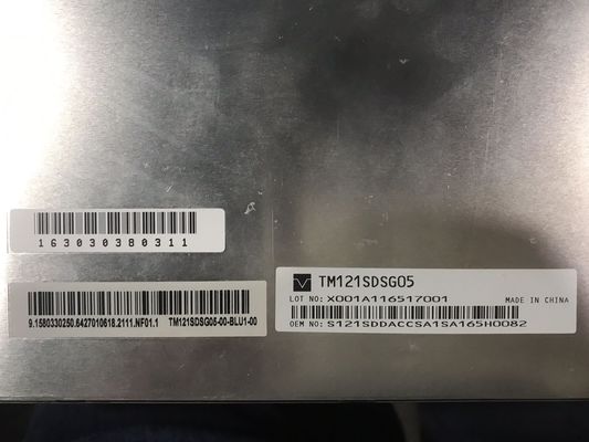 12.1 polegada TM121SDSG05 55% NTSC LED Driver Tianma TFT 80/80/65/75 (tipo.)